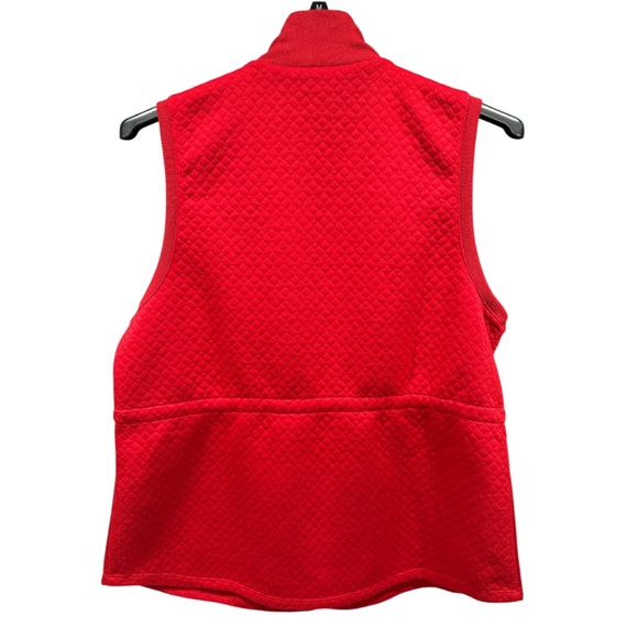 Ruby Rd. Red Sleeveless Vest - Picture 2 of 8